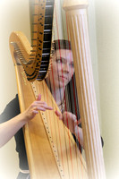 Harpist Keelin Schneider 12-04-13